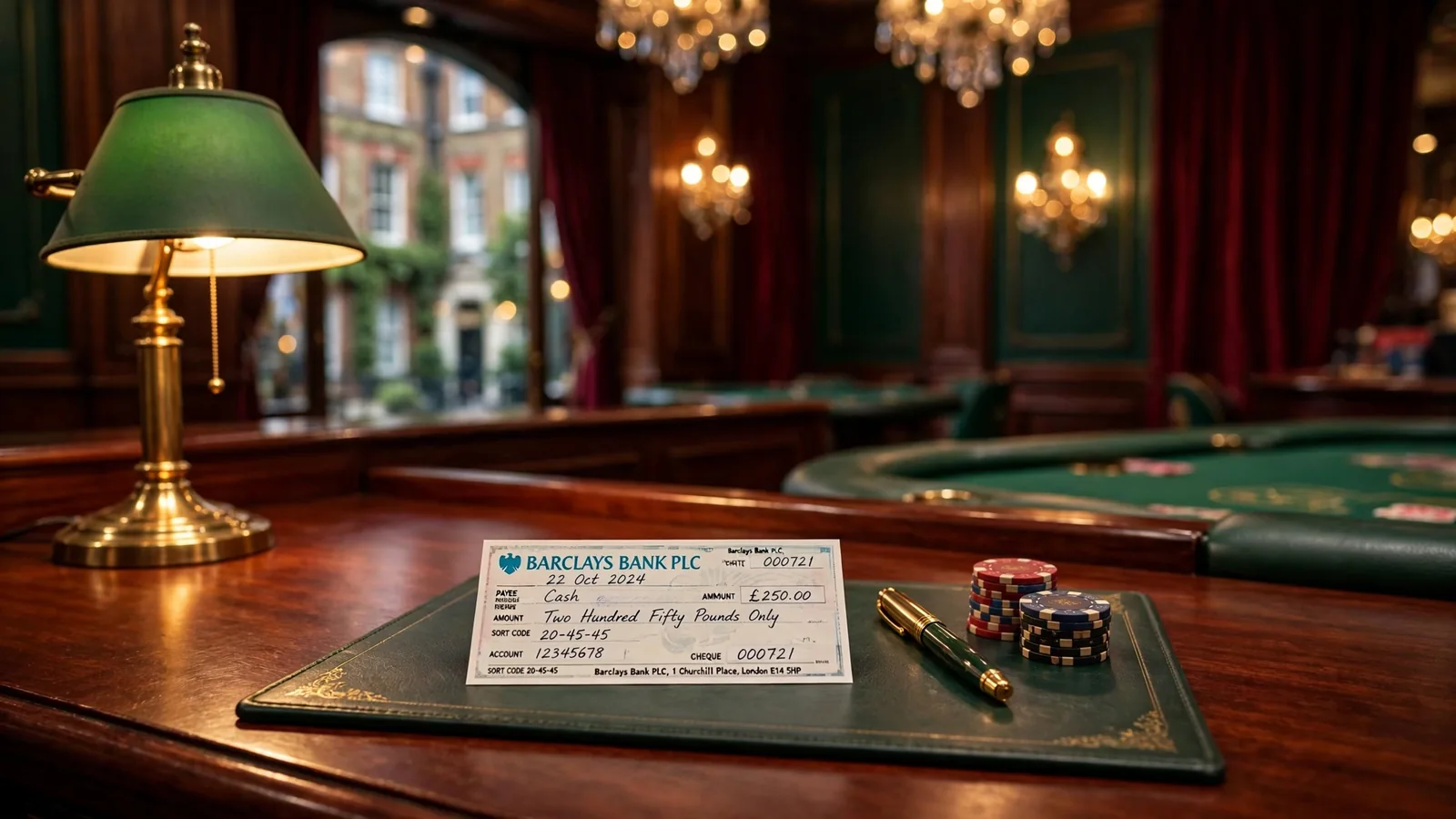 Casinos that accept bank cheques in the UK